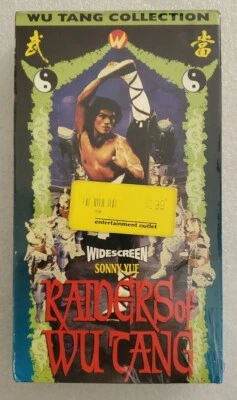 VHS Wu Tang Collection RAIDERS OF WU TANG Collectible Vintage VHS Kung Fu RARE - Image 1 of 4