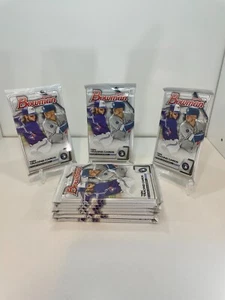 2020 Bowman ⚾️ Ten (10) Sealed Mega Box Packs ⚾️ Volpe, Witt Jr, JDom, J. Pena - Picture 1 of 6