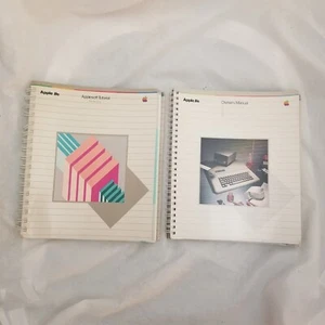 Apple IIe Manuale d'uso e tutorial Applesoft rilegato a spirale 1982 vintage - Foto 1 di 6