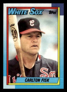 1990 Topps #420 Carlton Fisk - Picture 1 of 2