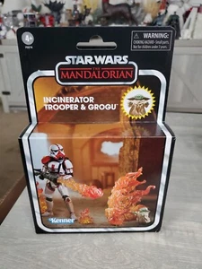 Star Wars Vintage Collection Deluxe Verbrennungsanlage Trooper und Grogu 3,75" Figuren - Bild 1 von 5