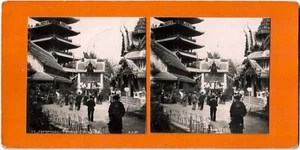 Paris.Weltausstellung 1900.Chinesische Pagode.China.Stereo Foto.S.I.P. Nr. 38. - Bild 1 von 1