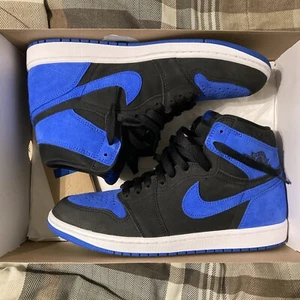 Herren Air Jordan 1 Retro High OG Schwarz/Royal Reimagined Größe 11 - Bild 1 von 5