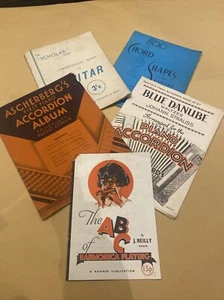 Vintage Accordion, Guitar & Harmonica Booklets - Picture 1 of 17