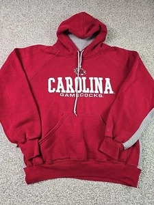 South Carolina Gamecocks Sweater Mens Large Maroon Pullover Hoodie Sweatshirt - Picture 1 of 13