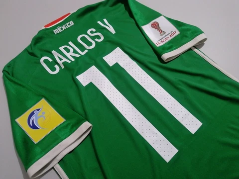 Jersey mexico Carlos Vela 2017 adidas (M) green LAFC confederations  cup shirt Cover