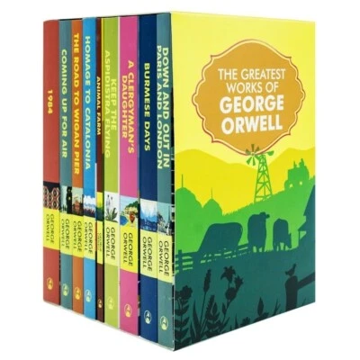 The Greatest Works Of George Orwell By George Orwell 9 Books Collection Set - Image 1 of 4