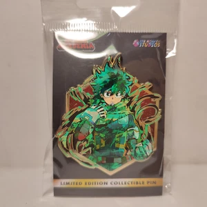 My Hero Academia Midoriya Izuku Deku Painterly Series Enamel Pin Official Badge - Picture 1 of 2