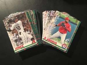 2019 TOPPS WALMART HOLIDAY Baseball BASE SINGLES You Choose ONE Card 1-200 - Picture 1 of 1