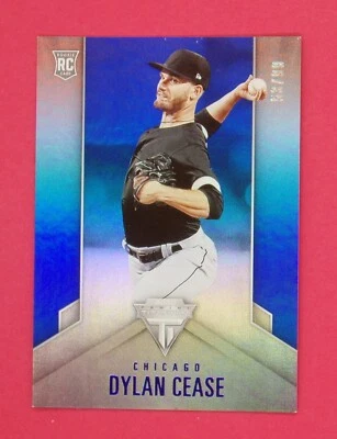 2020 Panini Titanium Blue #16 Dylan Cease RC 53/99 Chicago White Sox - Image 1 of 2