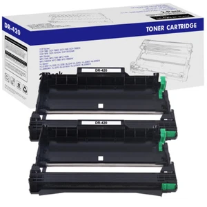2PK DR420 DR-420 Drum Unit Compatible With Brother TN450 MFC-7860DW DCP-7065DN - Picture 1 of 6