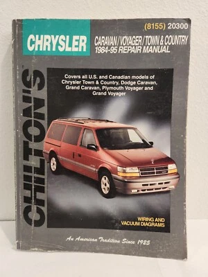 Dodge Caravan Mini-Van 1984-1995 Shop Service Repair Manual Wiring Diagrams 1994 - Image 1 of 3