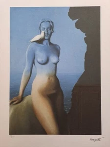 Rene Magritte Signed - Black Magic - Certificate SPADEM Paris - Picture 1 of 5