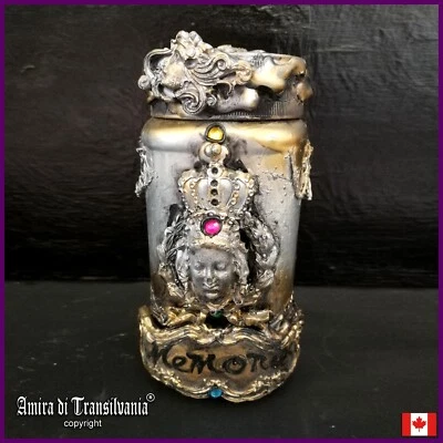 accesorios arte muñeca artista roble original firmado casa de marionetas frasco princesa corona Foto 1 de 4