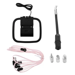 FM Antenna for Indoor Stereo Receiver, Universal 75 Ohm/300 Ohm FM5060 - Picture 1 of 8