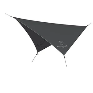 Rain Camping Tarp - 11 x 9 ft Lightweight & Waterproof Hammock Tarp w/ Lt Grey - Picture 1 of 8