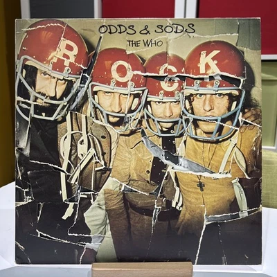 The Who Odds and Sods 1974 LP UK Vinyl + Lyrics Sheet & Poster - VG+/VG+/EX - Image 1 of 4