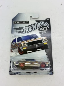 Hot Wheels 2018 50th Anniversary Wal-Mart ZAMAC Series #4 '70 Buick GSX - Picture 1 of 2