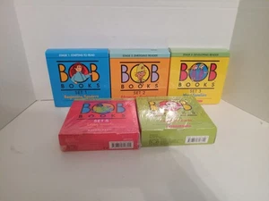 Complete Set of Bob Books Sets 1-5 (42 books) set 1 &2 have been opened but new - Picture 1 of 7