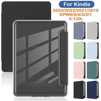 Smart Case For Amazon Kindle 11th 12th Gen Paperwhite 6/5/4/3 Flip Protect Cover - Image 1 of 4