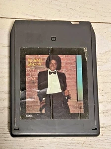 Michael Jackson 8 Track Off The Wall Music Epic 1979 CBS FEA-35745 - Foto 1 di 4
