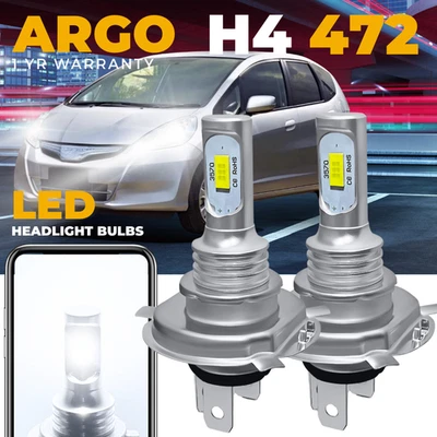 Fits Toyota Yaris Led Headlight 2013-2020 Xenon 6000k High Low Beam Bulbs 12v - Image 1 of 4