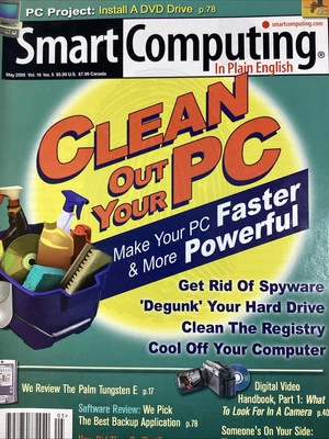 Technology Magazine Smart Computing 2005 Microsoft IBM Palm Zen MP3 Nike Bose - Image 1 of 4