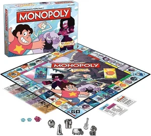 Monopoly Cartoon Network Steven Universe Board Game New Open Box Complete - Picture 1 of 8