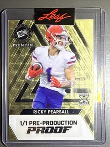 ¡VERDADERO 1/1! RICKY PEARSALL 49ERS ROOKIE RC 2024 SUPERFRACTOR VINILO DORADO A PRUEBA DE PRESIÓN - Imagen 1 de 6