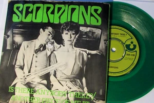 UFO Gibt es jemanden da?  45T Pressage UK Grün - Bild 1 von 2