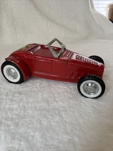 Vintage 1960’s Buddy L Red Pressed Steel Ford Roadster Toy Car - Picture 1 of 6