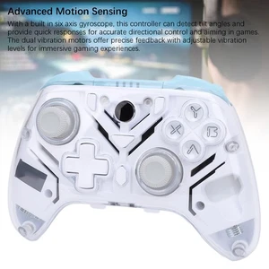 PC Game Controller 5.3 Colorful RGB Light Hall Trigger Wireless Game - Picture 1 of 24