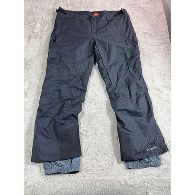 Columbia XXL Regular Omni-Heat Nieve Esquí Pantalones Negros Para Hombres Aislados Invierno Foto 1 de 4