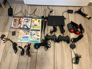 ✅Consola Sony Playstation 2 PS2 Slim negra SCPH-70004 ✅ - Imagen 1 de 24