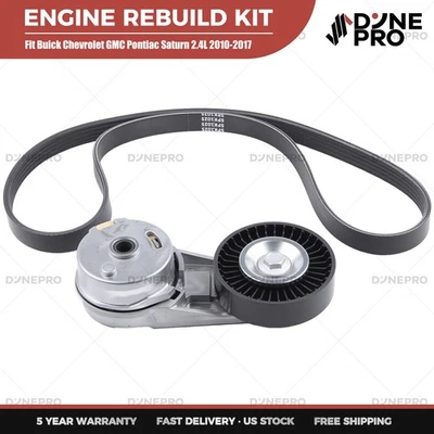 Kit de componentes de correa de transmisión para Buick Chevrolet GMC Pontiac 2007-2017 Foto 1 de 3