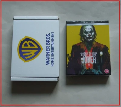JOKER COLLECTOR'S EDITION - UK 4K ULTRA HD + BLU-RAY STEELBOOK * NEW & SEALED -- - Image 1 of 4