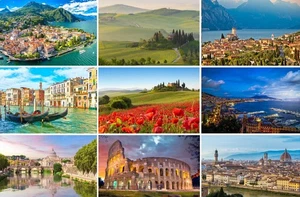 Postkarten Italien Bilder Fotos Souvenirs Florenz Rom Venedig Toskana Neapel - Bild 1 von 10