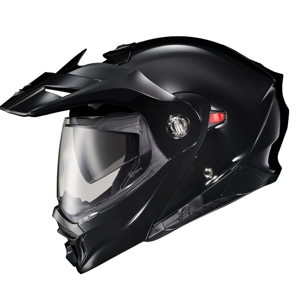 Scorpion EXO-AT960 Dual Sport Modular Helmet Gloss Black Size 2XL - Image 1 of 1