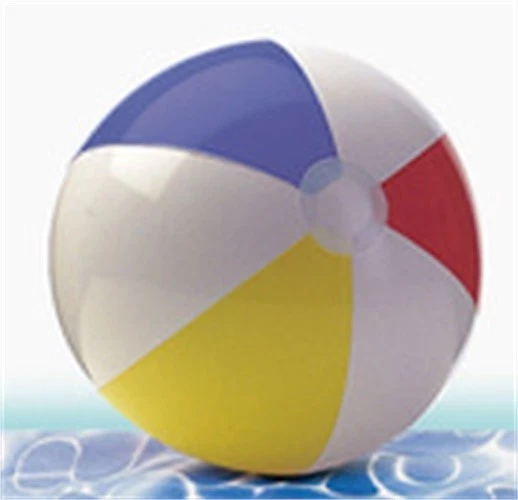 Pelota de playa con panel brillante inflable de vinilo multicolor Intex Foto 1 de 1