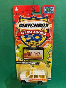 Matchbox Across America 50th Birthday New Mexico Ford Exped. 1/64 Diecast BX48 - Picture 1 of 1