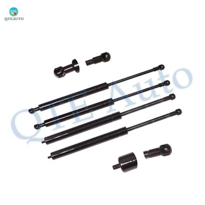 Juego de 4 soportes de elevación de tapa de maletero delantero-trasero para BMW 740IL E38 1995-2001 Foto 1 de 4