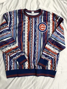 Chicago Cubs Pat Hughes Sweater Mens Extra Large XL Stadium Giveaway Adult MLB - Picture 1 of 8