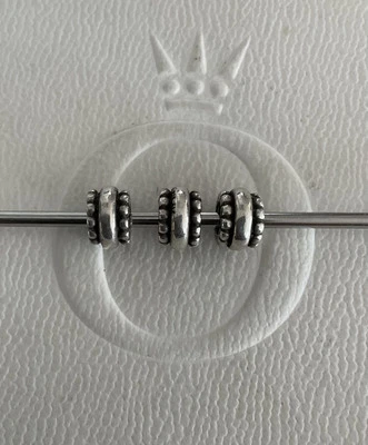 PANDORA Charm Spacer Perlrand 925 Silber sehr guter Zustand - Bild 1 von 4