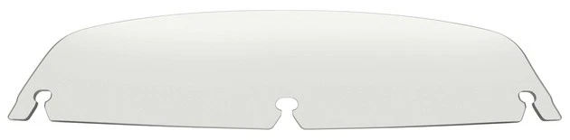 Memphis Shades Spoiler Windshield 3" Ghost #MEP87908 Harley Davidson - Image 1 of 1