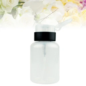 210 Ml Nail Polish Remover Bottle Small Pump Liquid Container Dispenser - Picture 1 of 12