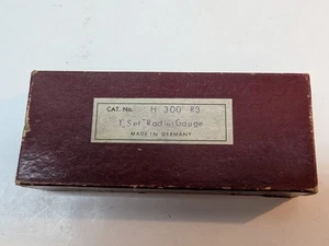 Juego de medidores de radio de maquinista Helios vintage con caja original H300 R3 Alemania - Imagen 1 de 4