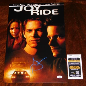 STEVE ZAHN "FULLER THOMAS" SIGNED JOYRIDE 12X18 MOVIE POSTER JSA COA!! - Picture 1 of 1