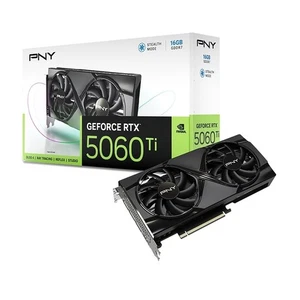 PNY GeForce RTX 5060 Ti Dual Fan 16GB GDDR7 DLSS4 HDMI/3*DisplayPort PCi Ex 5.0  - Bild 1 von 1
