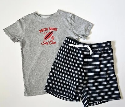 Janie and Jack 12 Its a Summer Thing Surf Camiseta Pantalones Cortos Conjunto NG1-392 Foto 1 de 2