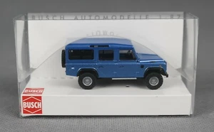 BUSCH 50352 (H0,1:87) Land Rover Defender Metallica »Blau« - NEUWARE! - Bild 1 von 4